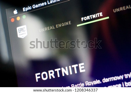 zory silesia poland october 21 2018 fortnite game installation on apple macbook - is fortnite free on macbook