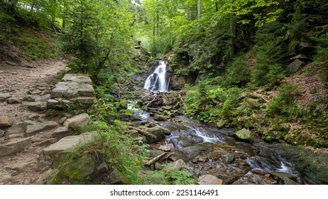 Silesian Beskids, Rodła Cascades, Waterfalls on the Biała Wisełka River