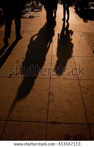 Similar – Image, Stock Photo three legs Footwear Bag