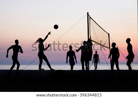 Similar – Image, Stock Photo defence Silhouette Sand