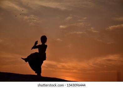 silhouette of a Dancer