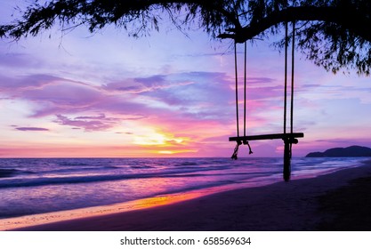 Sunset Swing Images Stock Photos Vectors Shutterstock