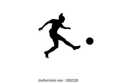 Rugby Player Kicking Ball Rear View Stock Vector (Royalty Free ...