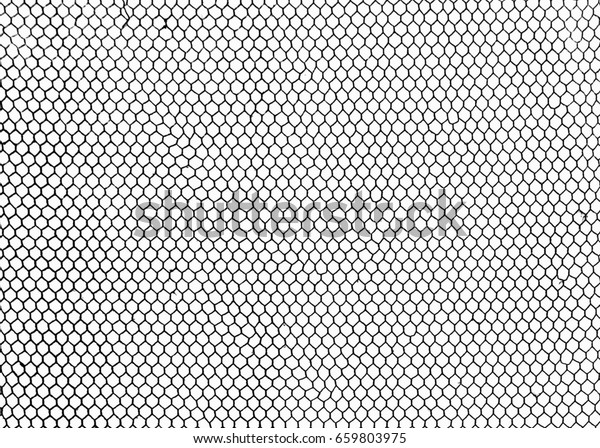 Silhouette Fishing Net Isolated On White Stock Photo (Edit Now) 659803975