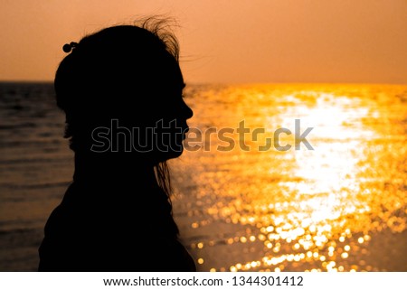 Similar – Image, Stock Photo Late summer day is nearing its end