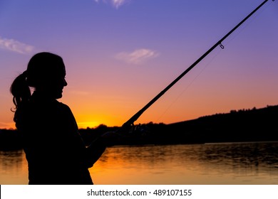 Download Girl Fishing Images, Stock Photos & Vectors | Shutterstock
