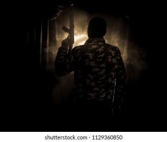 Man With Gun Images Stock Photos Vectors Shutterstock