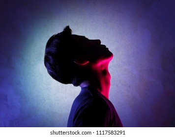 Dark Purple Hair Images Stock Photos Vectors Shutterstock