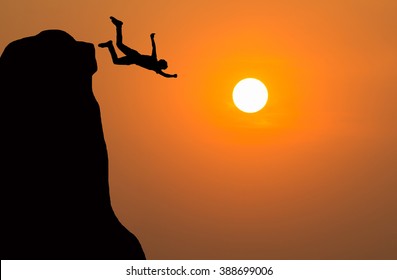 Fall Off Cliff Images Stock Photos Vectors Shutterstock
