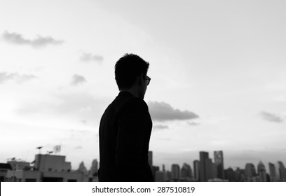 People Walking Away Silhouette Images, Stock Photos & Vectors