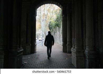 Mystery Man Images, Stock Photos & Vectors | Shutterstock
Silhouette Man Walking Tunnel