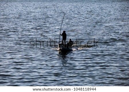 Similar – Foto Bild Fischerboot auf dem Shannon River in Irland