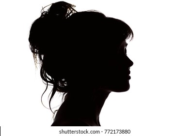 女性 シルエット イラスト の写真素材 画像 写真 Shutterstock