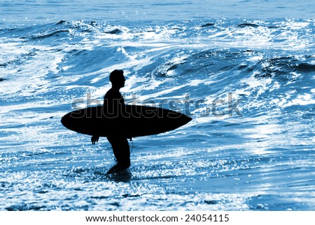 Similar – surfer Surfer Surfing