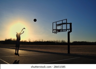 3,727 Basketball Sunset Images, Stock Photos & Vectors | Shutterstock