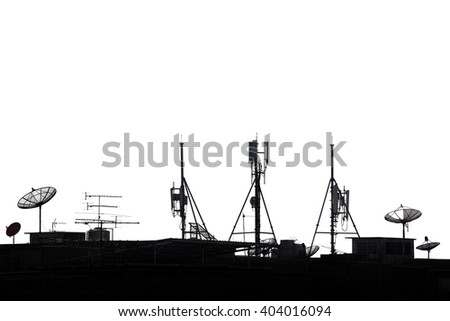 Similar – Image, Stock Photo radio antennas