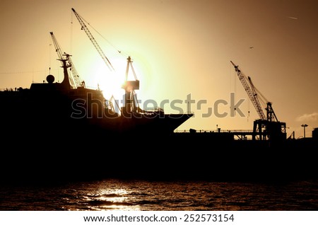 Similar – Image, Stock Photo The Stettin visiting Hamburg