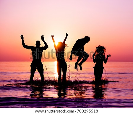 Similar – Image, Stock Photo sunrise Vacation & Travel