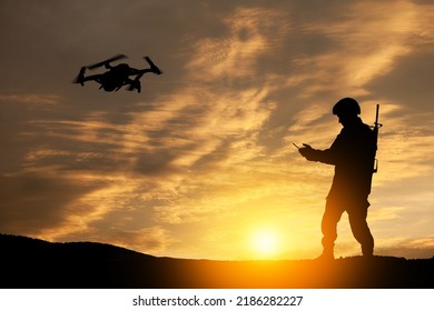 639 Man flying drone silhouette Images, Stock Photos & Vectors ...