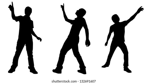 Silhouetts Person,Body Language Part 3 - Powered by Shutterstock