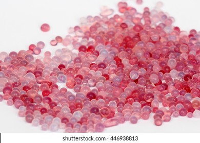 Silica Gel After Use, Pink