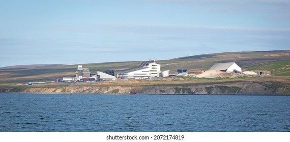 Silicon Metal Production Plant On Bakki In North Iceland