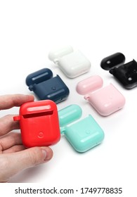 Silicone Case For Airpods Wireless Headphones