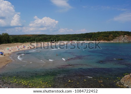 Silistar beach, Black sea Bulgaria