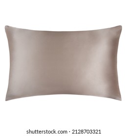 Silk Bed Pillowcase 100% Mulberry. silk fabric, products. pillows, pillowcases, bedding - Shutterstock ID 2128703321