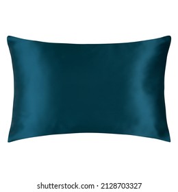 Silk Bed Pillowcase 100% Mulberry. silk fabric, products. pillows, pillowcases, bedding - Shutterstock ID 2128703327