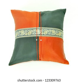 Silk Cushion Cover Made From Thailand.