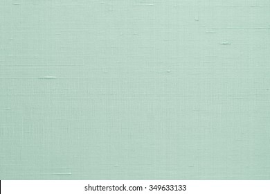 Silk Fabric Wallpaper Texture Pattern Background In Pale Blue Green Teal Color



