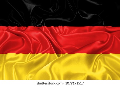 Silk Flag Of Germany