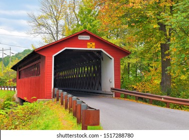Silk Road Covered Bridge Bennington Vermont