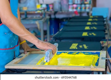 Silk Screen Printing Shirt