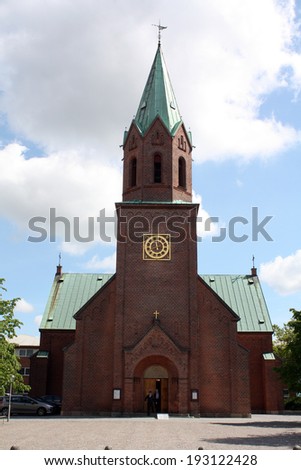 Silkeborg church in Denmark