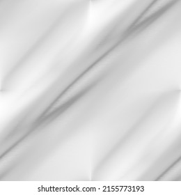 silky abstract background weave pattern crumpled paper texture seamless pattern in light gray and white color - Shutterstock ID 2155773193
