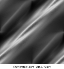 silky abstract black and white background weave pattern crumpled paper texture seamless pattern in color - Shutterstock ID 2155773199