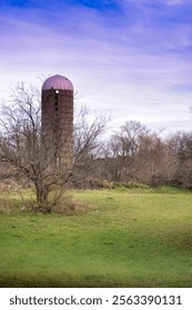 silos deep in the field