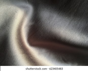 Silver Abstract Wavy Background 