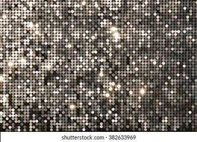 Silver background mosaic with light spots - Shutterstock ID 382633969