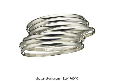 Silver Bangle Bracelets