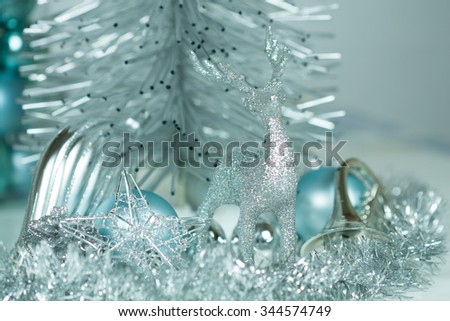 silver and blue christmas ornamentsnew year and xmas theme for your text and design - Silver And Blue Christmas Decorations silver and blue christmas ornamentsnew year and xmas theme for your text and design - Silver And Blue Christmas Decorations