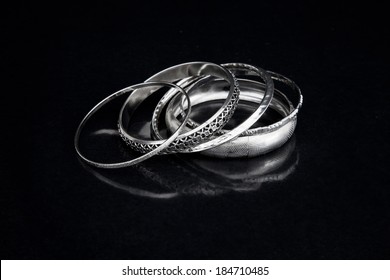 Silver bracelets