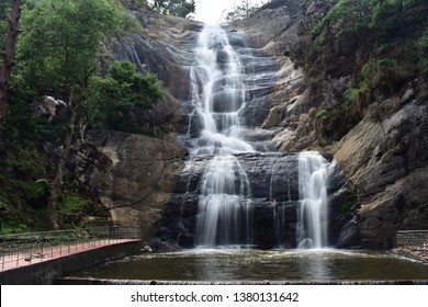 Silver Cascade Falls At Kodaikanal