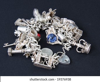 Silver Charm Bracelet