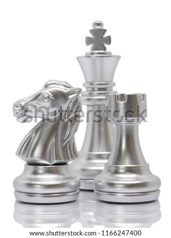 Silver chess team