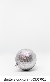 Silver Christmas Ball