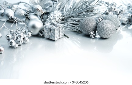 Silver Christmas Decoration