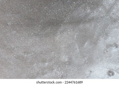 Silver color slime background surface close up view - Shutterstock ID 2244761689